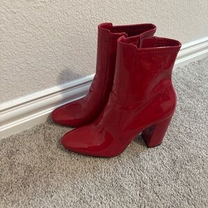 ALDO red ankle boots